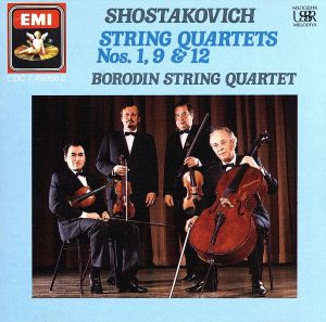 【輸入盤】Shostakovich:String Quartets 1, 9 & ,12