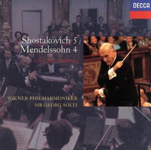 【輸入盤】Shostakovich: Symphony No. 5 / Mendelssohn: No. 4