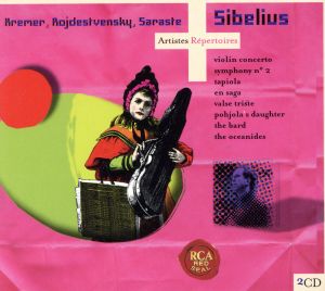 【輸入盤】Sibelius: Vln Conc/Sym 2/Tone