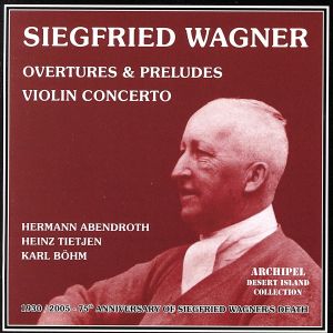 【輸入盤】Siegfried Wagner