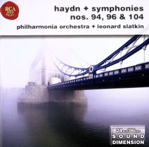 【輸入盤】Haydn: Symphonies 94, 96, 104