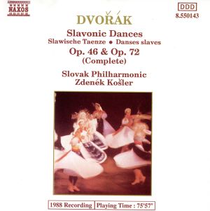 【輸入盤】Dvorak:Slavonic Dances Op46