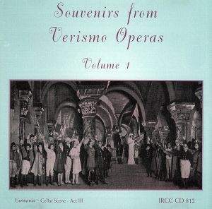 【輸入盤】Souvenirs From Verismo Opera 1