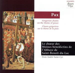 【輸入盤】Pax: Gregorian Chants