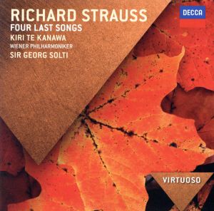 【輸入盤】Strauss: Four Last Songs