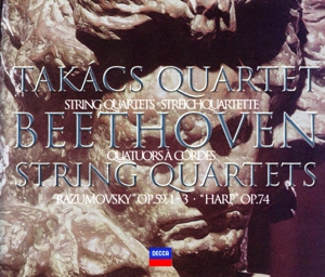 【輸入盤】Beethoven: Razumovsky Op.59, 1-3 / Harp Op.74