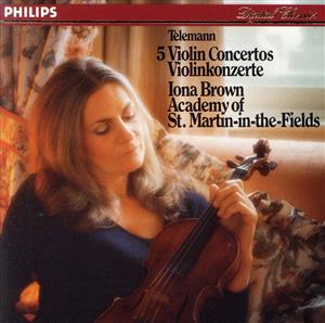 【輸入盤】Telemann;5 Violin Concertos