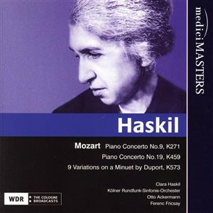 【輸入盤】Haskil - Mozart: Piano Concertos Nos. 9 & 19