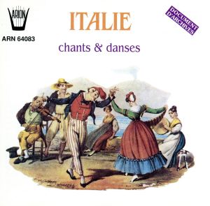 【輸入盤】ITALIE・Chants et danses