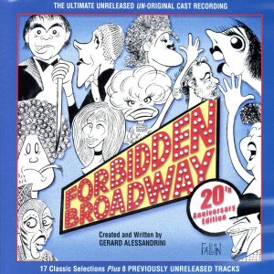 【輸入盤】Forbidden Broadway (20th Anniversary Edition)