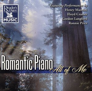 【輸入盤】Romantic Piano: All of Me