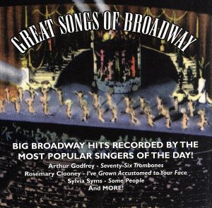 【輸入盤】Great Songs of Broadway