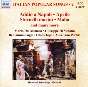 【輸入盤】Italian Popular Songs Vol 2