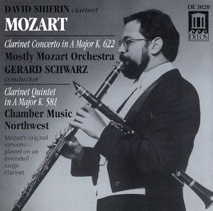 【輸入盤】Mozart: Clarinet Concerto; Clarinet Quintet