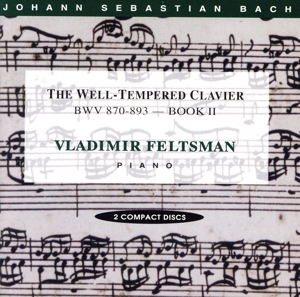 【輸入盤】Well Tempered Clavier Book 2
