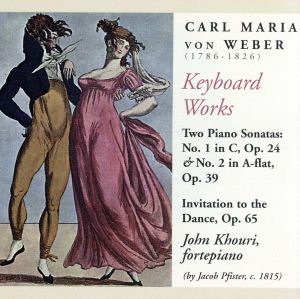 【輸入盤】Weber;Piano Sons.1&2/Invita