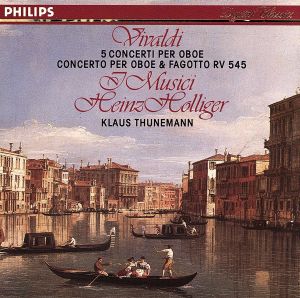 【輸入盤】Vivaldi: 5 Oboe Concertos