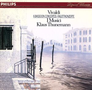 【輸入盤】Vivaldi: 6 Bassoon Concertos