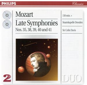 【輸入盤】Mozart:Symphonies 35 38 39 40 & 41