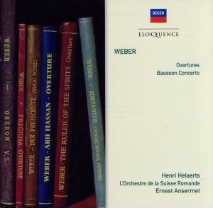 【輸入盤】Weber: Overtures / Basson Cto in F Major