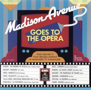 【輸入盤】Madison Avenue Goes to Opera