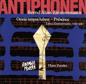 【輸入盤】Zimmermann;Antiphonen for V