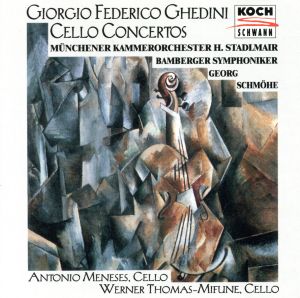 【輸入盤】Ghedini : Concertos for Violincello and Orchestra