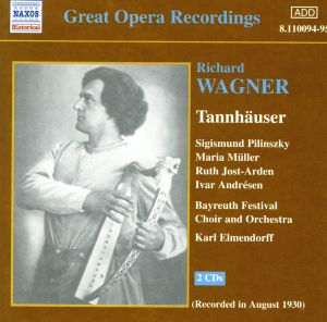 【輸入盤】Wagner:Tinnhauser Elmendorff 1