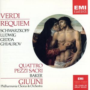 【輸入盤】Verdi; Requiem/4 Sacred Pieces