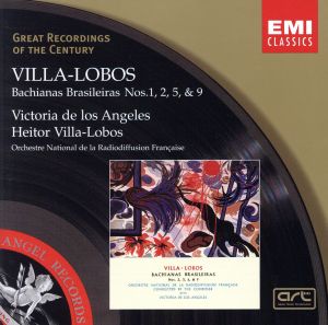 【輸入盤】Villa-Lobos: Bachianas Brasileiras Nos. 1, 2, 5 & 9 / ORTF National Orchestra, De Los Angeles