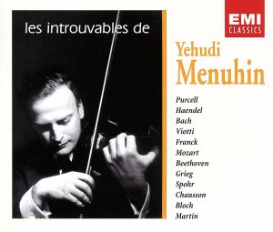 【輸入盤】Les Introuvables de Yehudi Menuhin