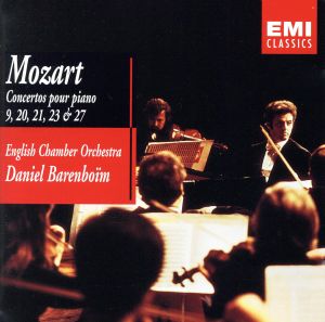 【輸入盤】Mozart:Cons Pno 9/20/21/23 & 27