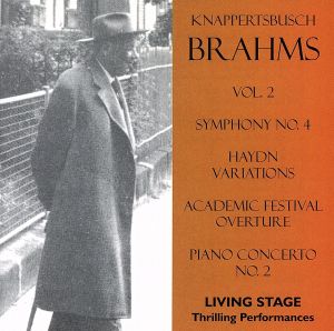 【輸入盤】Knappertsbusch Conducts Brahms