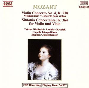 【輸入盤】Mozart;Violin Conc.4/Sinfon