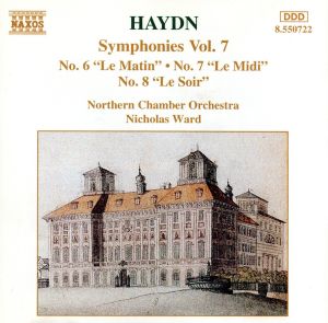 【輸入盤】Haydn:Syms.6, 7, 8