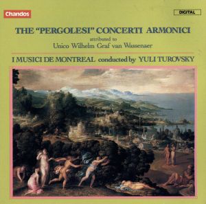 【輸入盤】Pergolesi;Concerti Armonici