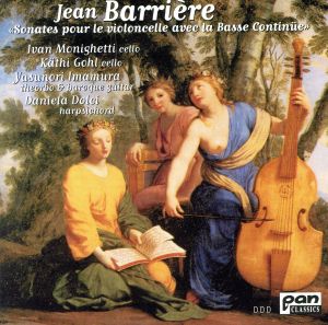 【輸入盤】Barriere: Sonatas for Cello