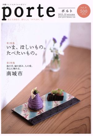 porte(vol.8) 今ほしいもの。たべたいもの