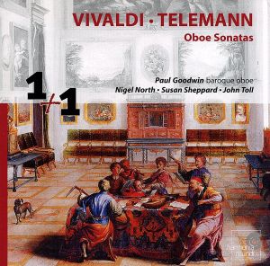 【輸入盤】Vivaldi/Telemann・Oboe Sonatas