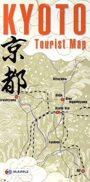 KYOTO Tourist Map