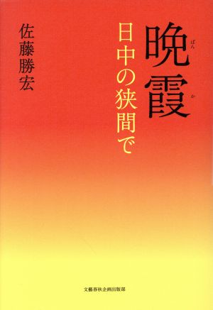 晩霞 日中の狭間で