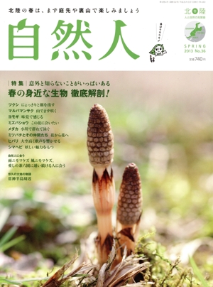 自然人(No.36) 特集 意外と知らないことがいっぱいある春の身近な生物徹底解剖！