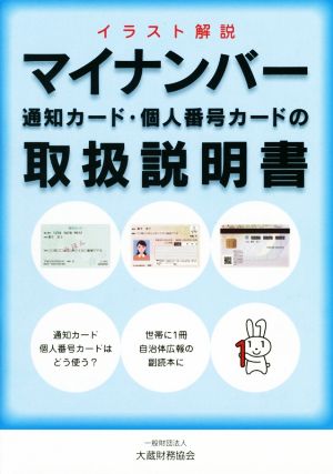 マイナンバー通知カード・個人番号カードの取扱説明書 イラスト解説