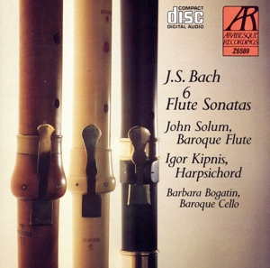 【輸入盤】Bach: Six Flute Sonatas