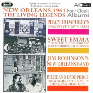 HUMPHREY-NEW ORLEANS:1961 THE LIVING LEGENDS-FOUR CLASSIC ALBUMS