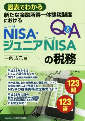 新たな金融所得一体課税制度におけるNISA・ジュニアNISAの税務 図表でわかる