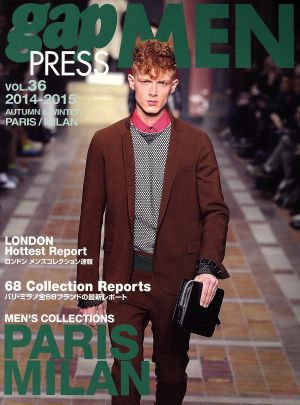 gap PRESS MEN(VOL.36) 2014-2015 Autumn&Winter gap PRESS Collections