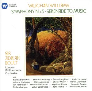 ヴォーン・ウィリアムズ:交響曲第5番、セレナード・トゥ・ミュージック