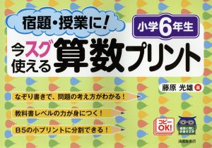 宿題・授業に！今スグ使える算数プリント 小学6年生