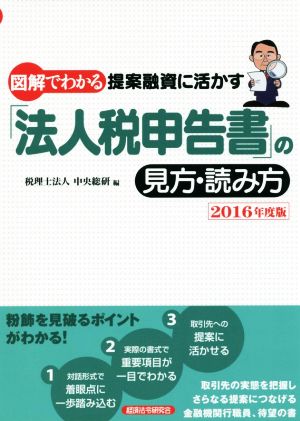 図解でわかる 提案融資に活かす「法人税申告書」の見方・読み方(2016年度版)